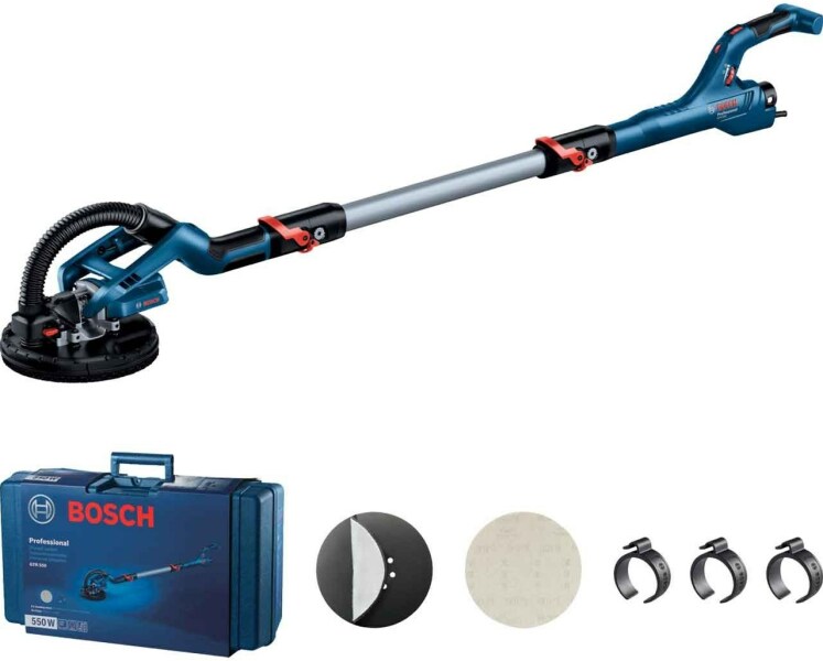 Bosch 0615A5004P Langnek Schuurmachine GTR 55-225 + Bouwstofzuiger GAS 35 L AFC - Detailed view of the product
