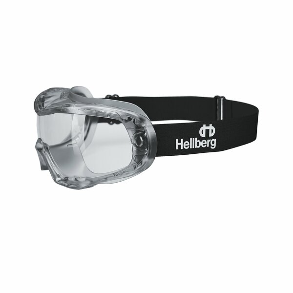 Hellberg Safety 24034-001 RZ-veiligheidsbril Neon AF+AS Helder - Anti-kras - Anti-condens