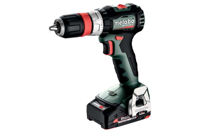 Metabo SB 18 L BL Quick 18V Li-ion Accu Klopboor-/schroefmachine Set (2x 2.0Ah Accu) In MetaBox - 65Nm - Default image for the product