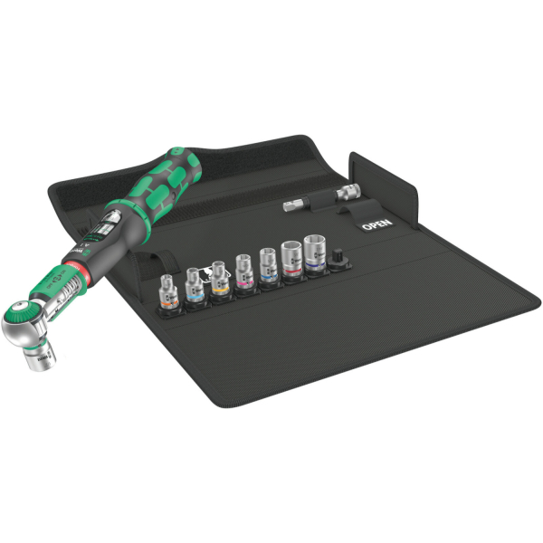 Wera 05075831001 Safe-Torque A 1 Imperial 1 Momentsleutelset Met Omschakelbare Ratel - 2-12 Nm - 1/4"