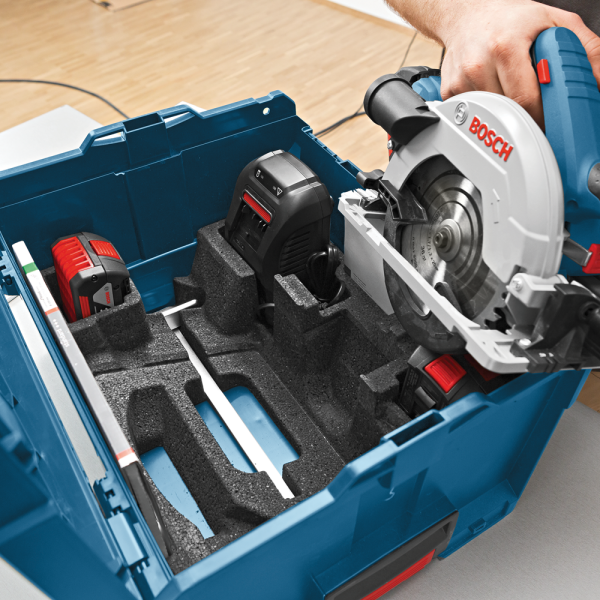 Bosch GKS 18V-57 G 18V Li-Ion Accu Cirkelzaag Body In L-Boxx - 165mm - Detailed view of the product