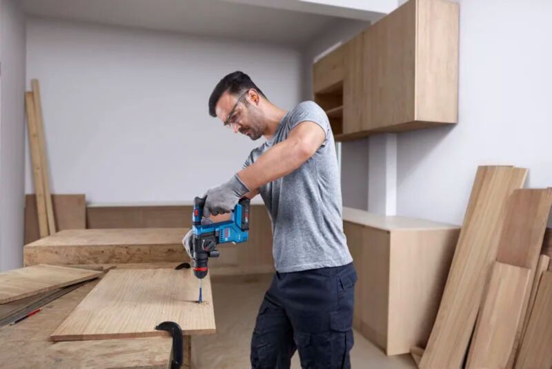 Bosch GBH 18V-18 X SDS-plus Accu ONECHUCK Boorhamer Set (2x 2.0Ah) In L-Boxx - 1,5 J - Detailed view of the product