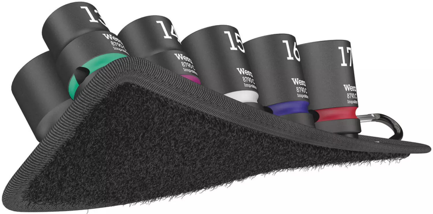 Wera 5004580001 Belt C Impaktor 1 9-delige Doppenset Incl. Houder - 1/2" thumbnail 2