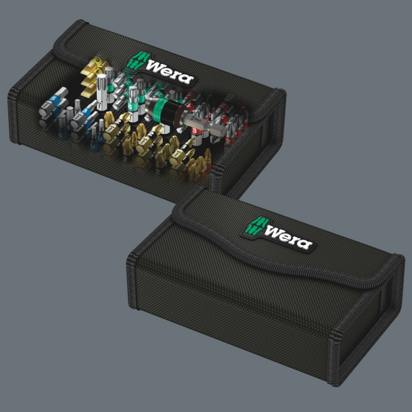 Wera 5057450001 43-delige Bit-Safe Universal Bitset In Etui - Detailed view of the product