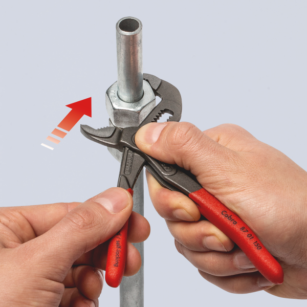 Knipex 8701150 Cobra HiTech Waterpomptang - 150mm - Detailed view of the product