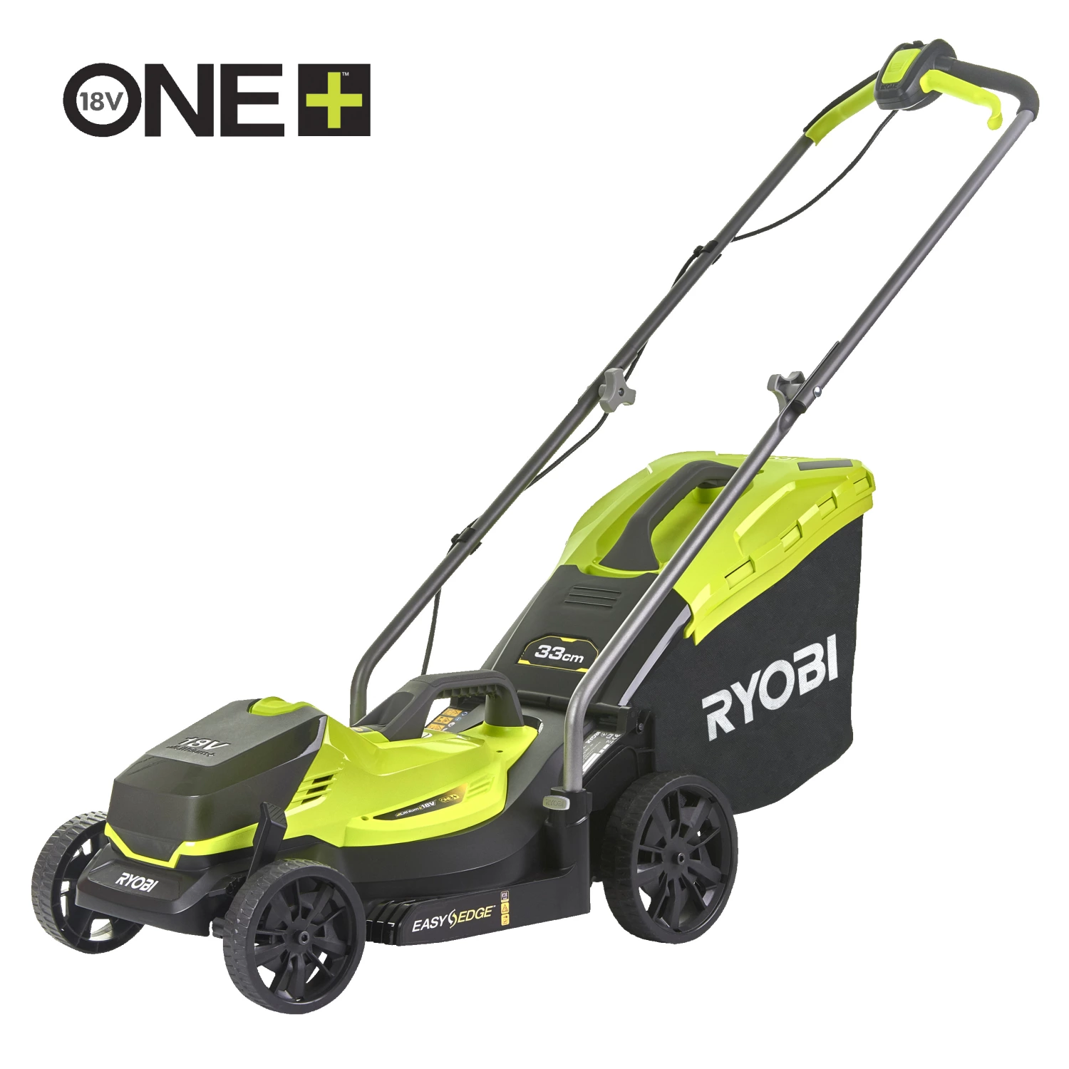 Ryobi RLM18X33B40 18V Li-Ion Accu Grasmaaier Set (1x 4.0Ah Accu) - 33cm thumbnail 2