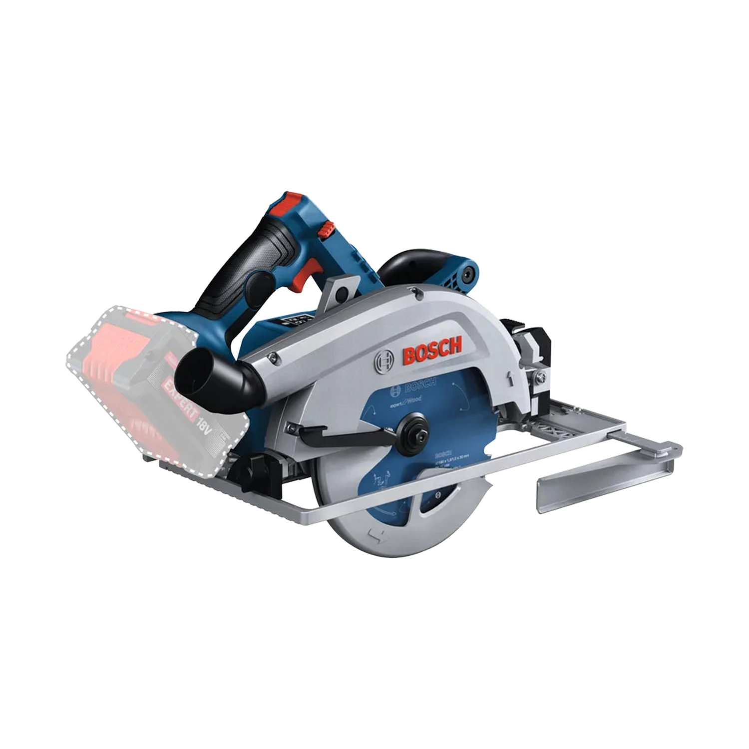 Bosch GKS18V-68G Accu Cirkelzaag In L-Boxx - 190mm thumbnail 2