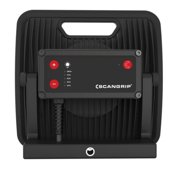 Scangrip Nova 6K LED Bouwlamp Dimbaar - 6000Lm - IP67 - Detailed view of the product