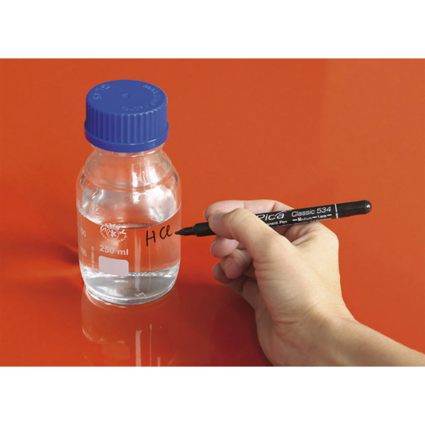 Pica 533/46 Classic Permanent Pen - Rond - Zwart - 0.7mm (10st) - Detailed view of the product
