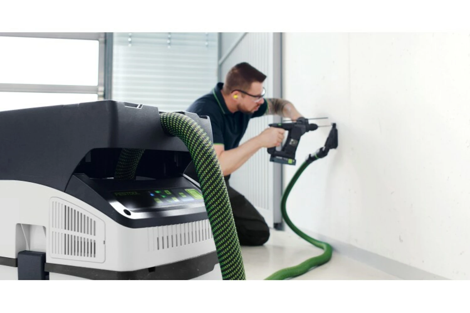 Festool CTLC MIDI I-Basic 36V (2x18V) Li-Ion Accu Stofzuiger Body - 3100l/min thumbnail 2