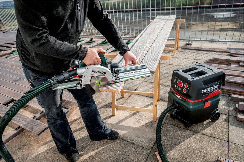Metabo KS 18 LTX 66 BL 18V Li-ion Accu Cirkelzaag Body In MetaBOX - Koolborstelloos - Detailed view of the product