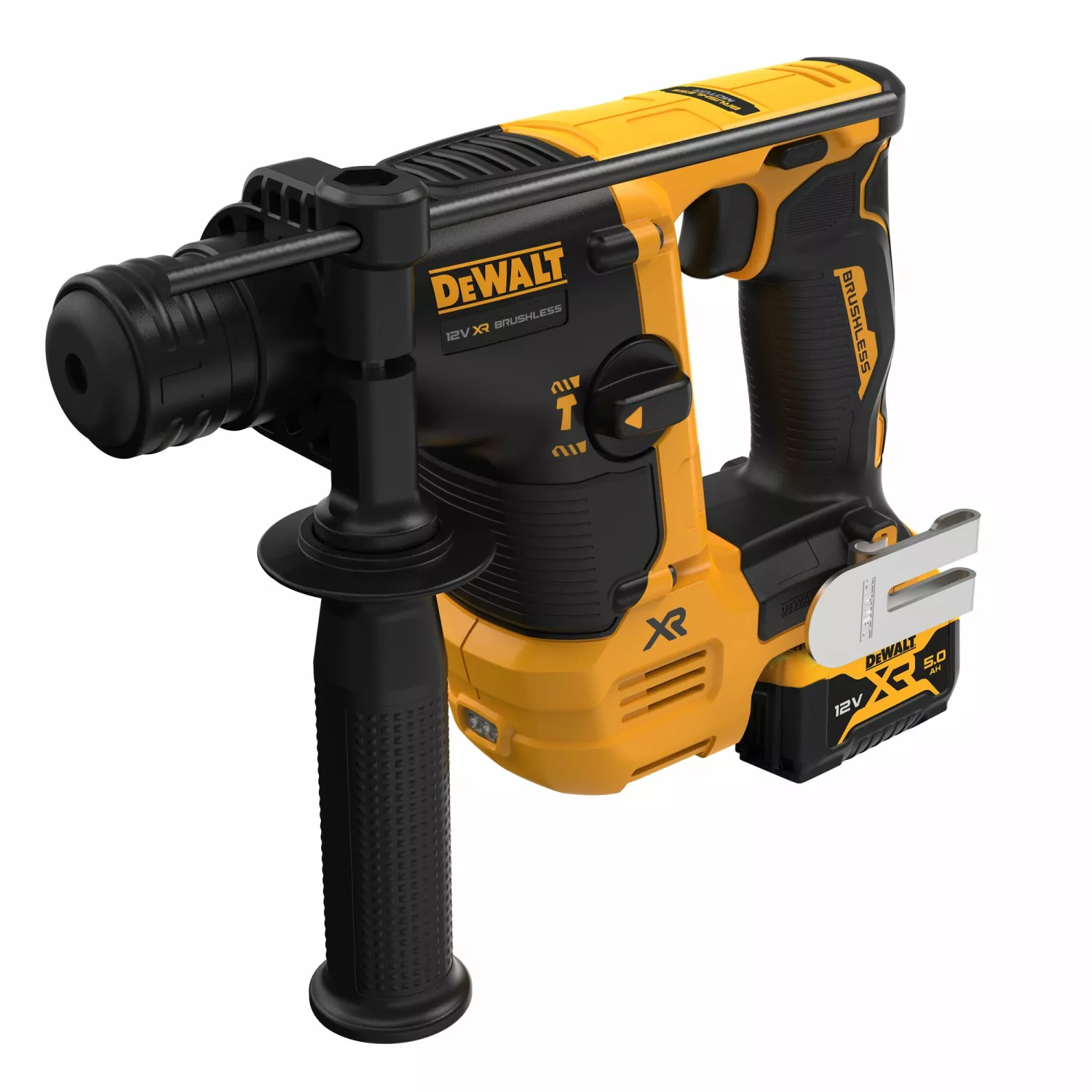 DeWALT DCH072P2-QW 12V Li-ion XR Accu SDS-plus Combihamer Set (2x5.0Ah) In TSTAK - 1.1J - Koolborstelloos thumbnail 3