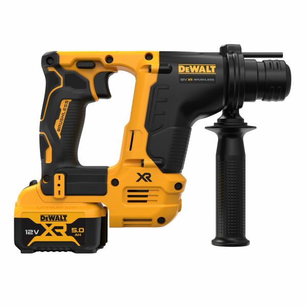 DeWALT DCH072P2-QW 12V Li-ion XR Accu SDS-plus Combihamer Set (2x5.0Ah) In TSTAK - 1.1J - Koolborstelloos - Detailed view of the product