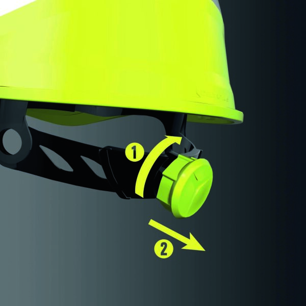 Delta Plus Diamond 6 Wind Veiligheidshelm - Wit - Detailed view of the product