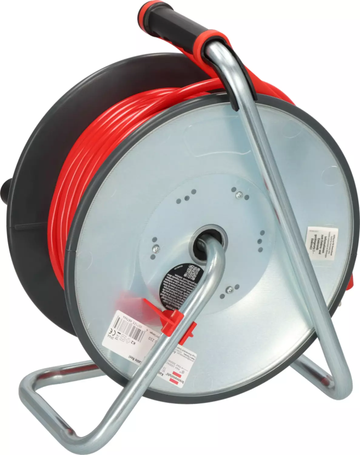 Brennenstuhl Professional SC 3210 SteelCore Kabelhaspel H07BQ-F 3G2,5 - IP44 - 33m - Rood thumbnail 2