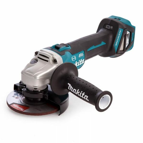 Makita DGA513Z 18V Li-Ion Accu Haakse Slijper Body - 125mm - Koolborstelloos EAN: 88381853590