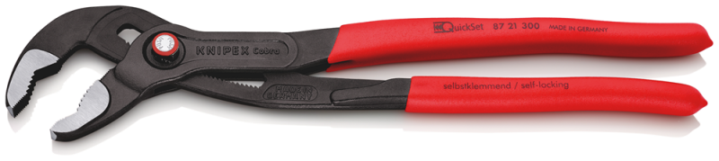 Knipex 87 21 300 Cobra QuickSet Hightech-waterpomptang - 300mm - Detailed view of the product