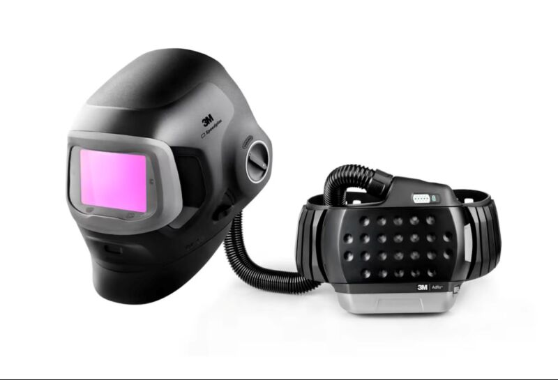 3M Speedglas G5-03 Pro Air Laskap Met Adflo En Draagtas - Detailed view of the product