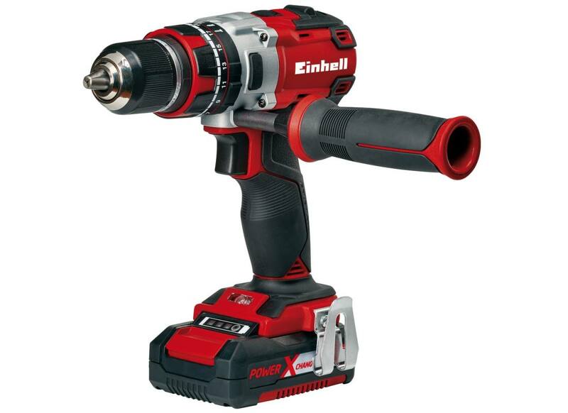 Einhell TE-CD 18/48 Li-i Kit 18V Li-Ion Accu Klopboor- /schroefmachine Set (2x 2,0Ah Accu) In Koffer - Detailed view of the product