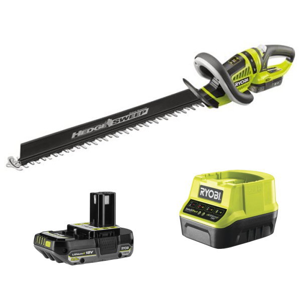 Ryobi RHT1851R20F 18V Li-Ion Accu Heggenschaar Set (1 X 2.0Ah) - 500 Mm