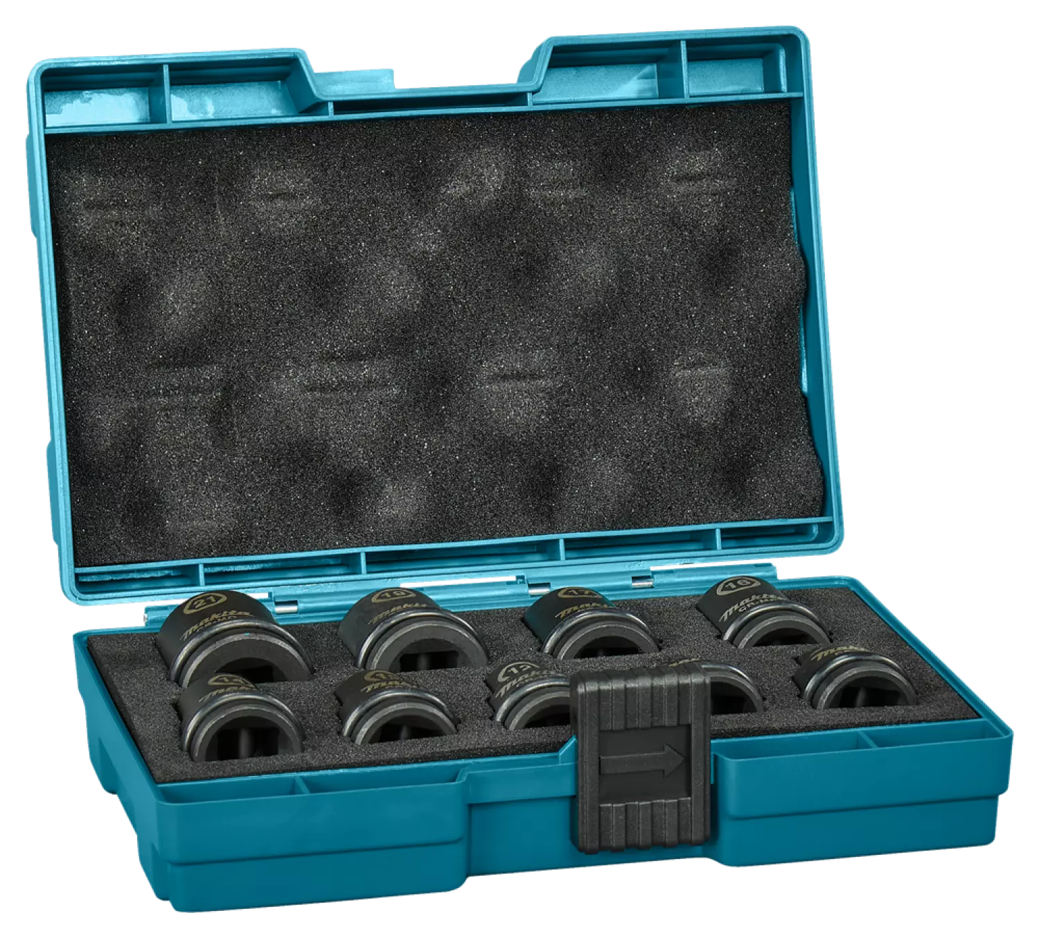 Makita E-16570 Impact Black Krachtdoppenset - 9-delig - 1/2''VK thumbnail 4