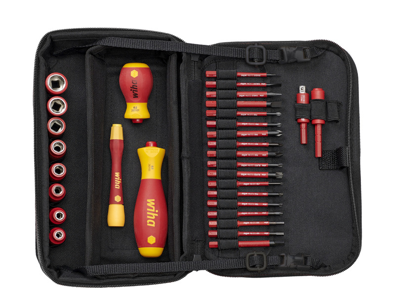 Wiha 7209NK2002 31-delige VDE SlimVario Gereedschapset In Tas - Detailed view of the product