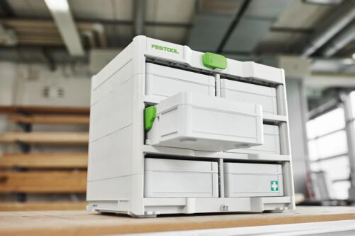 Festool SYS3-RK/6 M 337 Systainer³ Rack Voor Systainers³ S 76 thumbnail 3