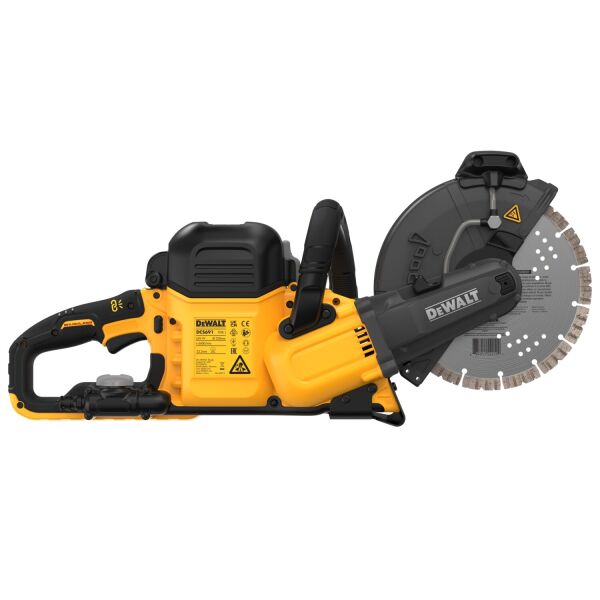 DeWALT DCS691X2-QW 54V Li-ion XR Flexvolt Accu Doorslijpmachine Set (2x 9.0Ah) - 230mm - Koolborstelloos - Detailed view of the product