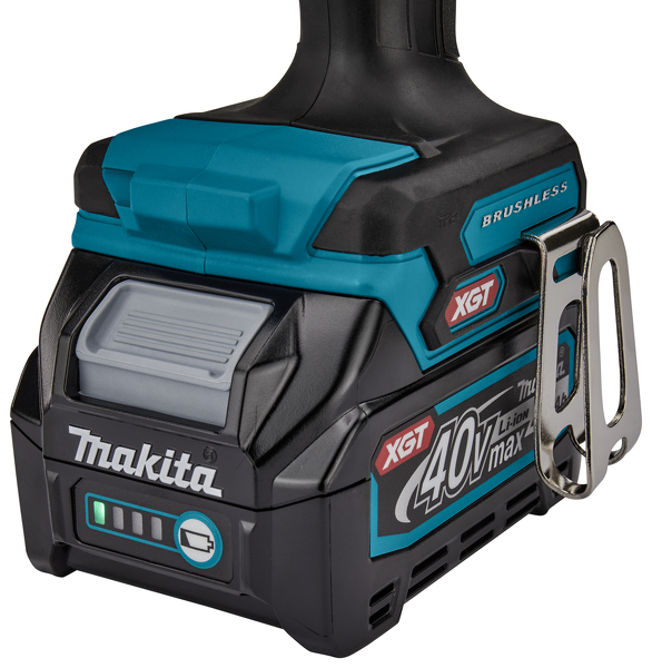 Makita HP002GD201 XGT 40V Max Li-Ion Accu Klopboor- /schroefmachine Set (2x 2,5Ah) In Mbox - 13mm - Koolborstelloos - Detailed view of the product