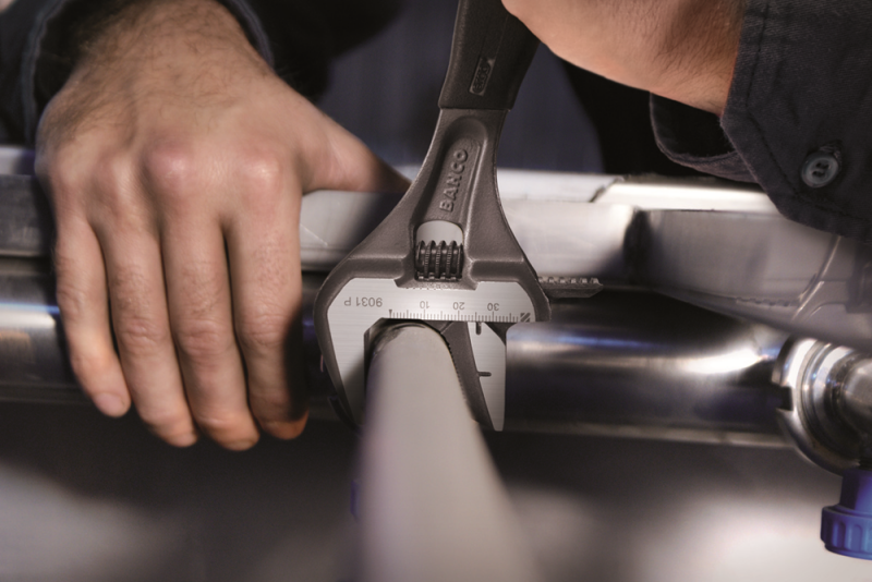 Bahco 9031P 90-serie Verstelbare Moersleutel - 38mm - 203mm - Detailed view of the product