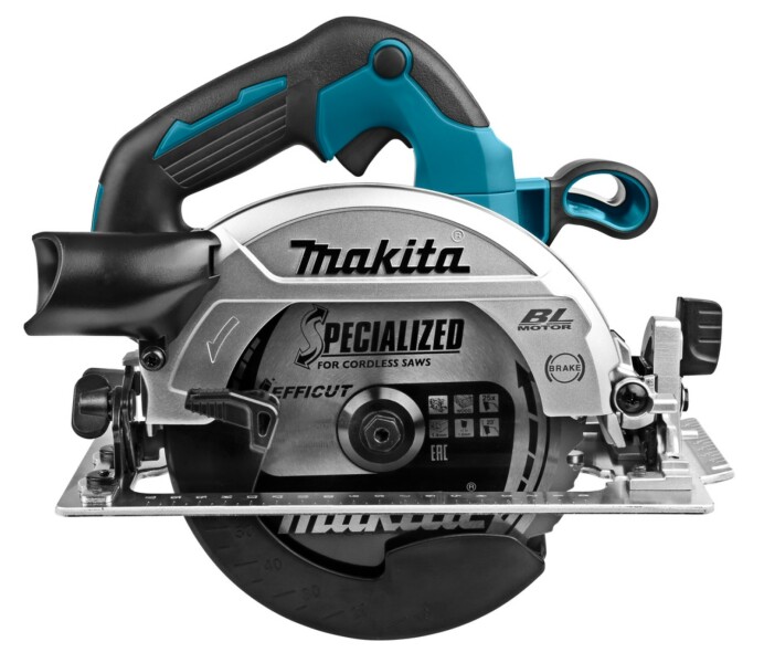 Makita DHS660RTJ 18V Li-Ion Accu Cirkelzaag Set (2x 5.0Ah Accu) In Mbox - 165mm - Koolborstelloos - Detailed view of the product