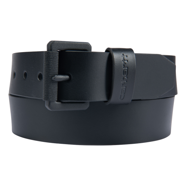 Carhartt Bridle Leather Roller Buckle Belt Black/Black - 36W