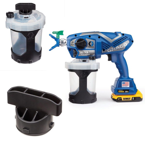 Graco 17M366 Ultra Draagbare Snoerloze Verfspuit Incl. Bekerset 1L Compleet Met Afsluitdop En Afsluitdop Voor Bekerset - Default image for the product