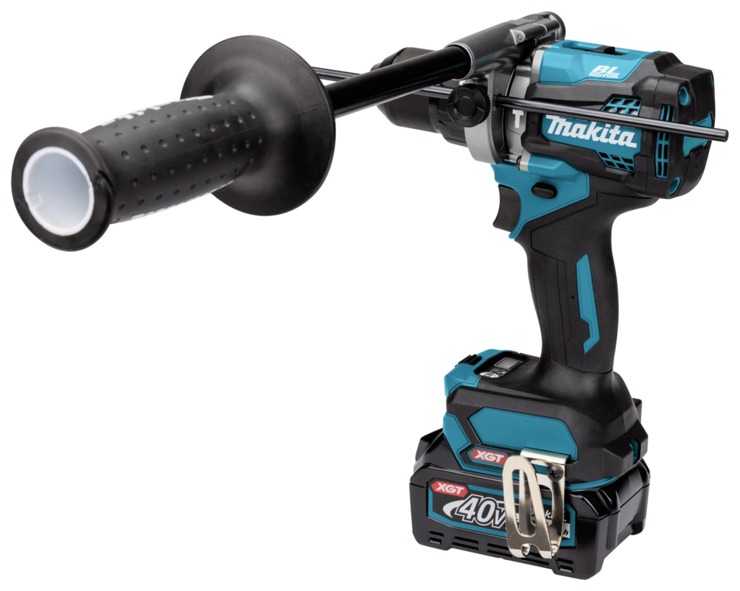 Makita HP001GD201 XGT 40V Max Li-Ion Accu Klopboor- /schroefmachine Set (2x 2,5Ah) In Mbox - 13mm - Koolborstelloos thumbnail 4