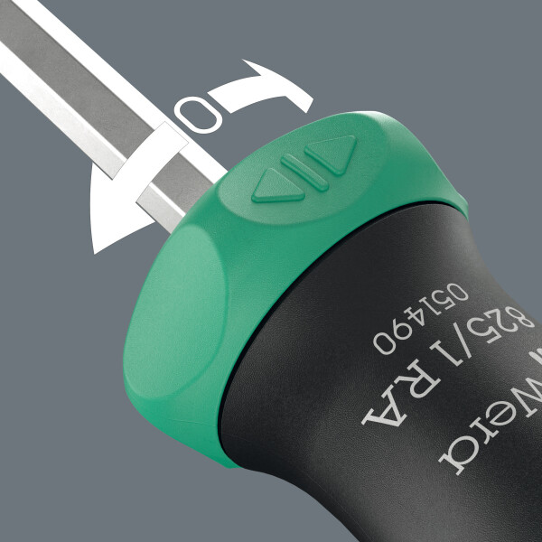 Wera 05051517001 Kraftform Kompakt 27 RA 1 Bitschroevendraaier - 6 In 1 Multi-bit - Met Ratelfunctie - Detailed view of the product