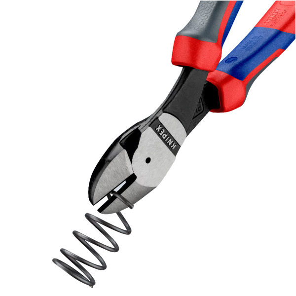 Knipex 7422200 Kracht Zijsnijtang - 200mm - Detailed view of the product