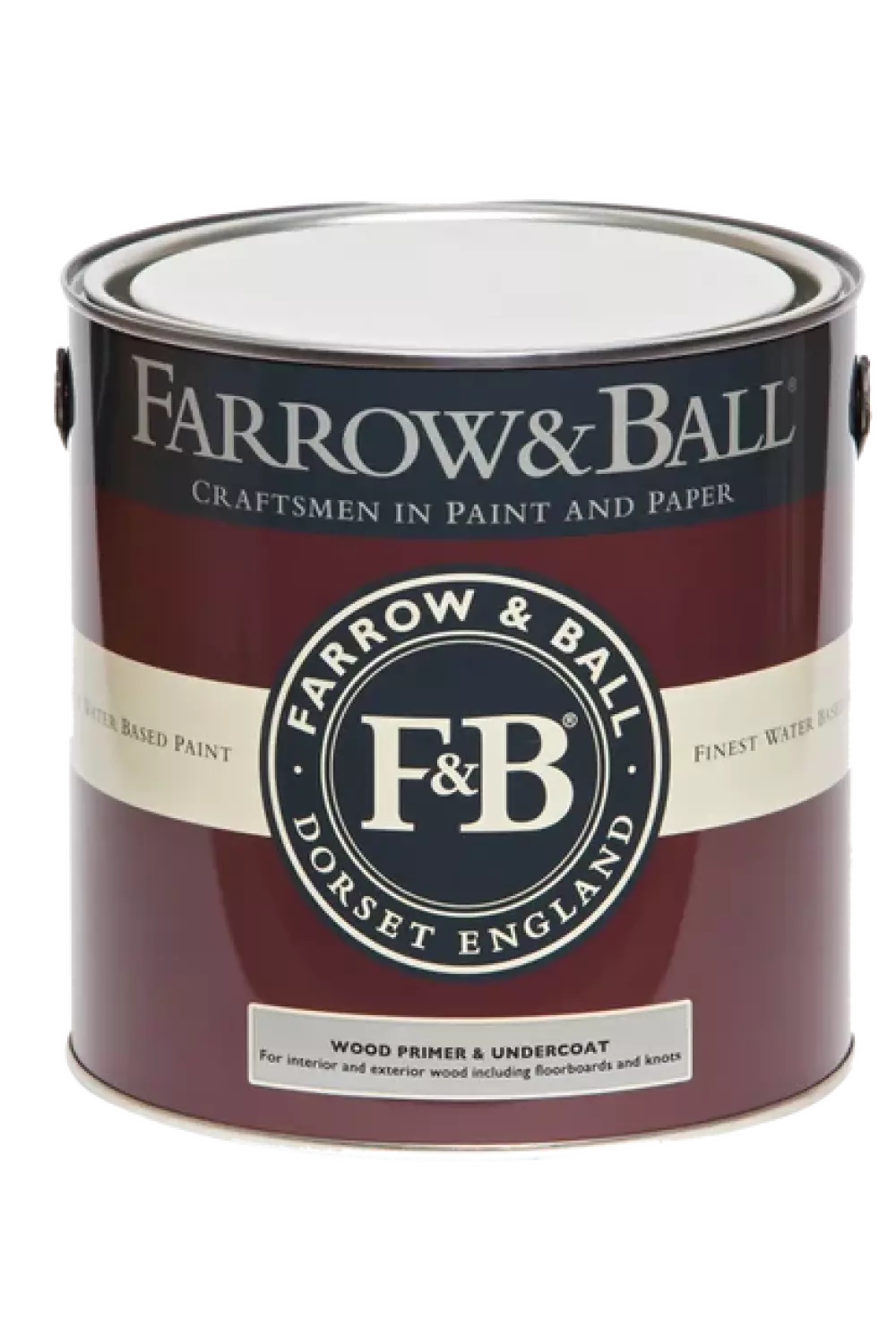 Farrow&Ball Wood Primer&Undercoat - Red&Warm Tones - 0,75L