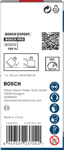 Bosch 2608901552 PRO Tile PC Plus Diamantgatzaag Voor Tegels - 19mm - Detailed view of the product