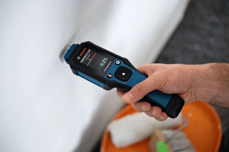 Bosch GMP 2-15 Houtvochtmeter In Opbergtas - Detailed view of the product