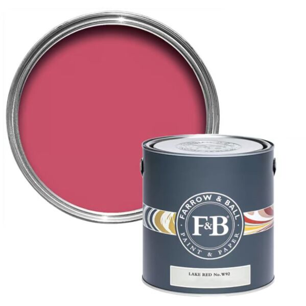 Farrow&Ball  Lake Red No. W92 2.5l Full Gloss