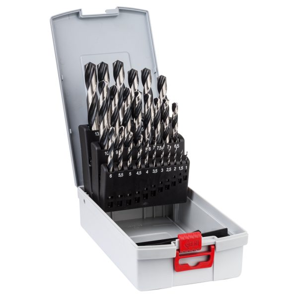 Bosch 2608577352 25-delige PointTeQ Metaalborenset HSS