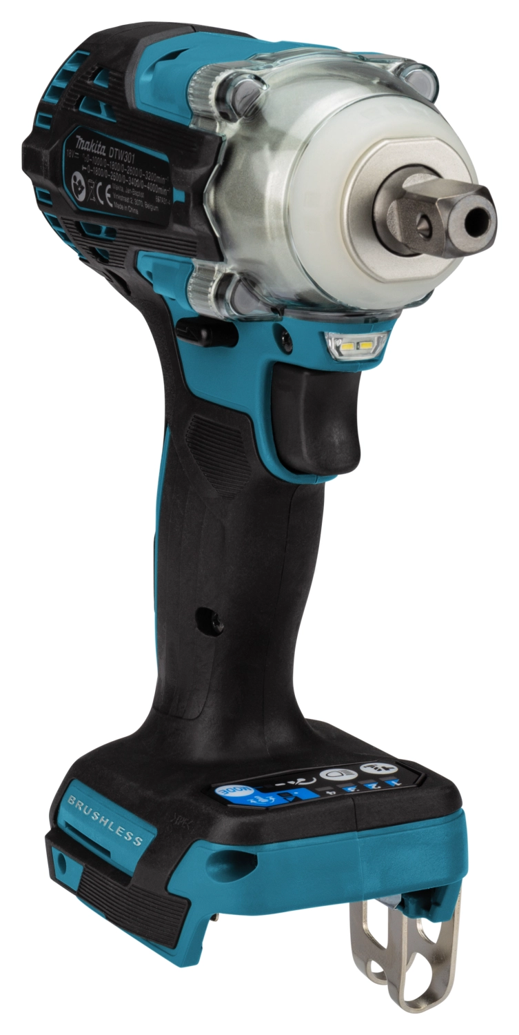 Makita DTW301RTJ 18V Li-ion Accu Slagmoersleutel Set (2x 5.0Ah Accu) In Mbox - Borgpen - 330Nm - 1/2" thumbnail 3