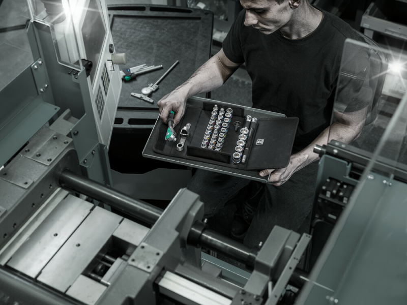 Wera 8100 SB All-in Zyklop 35-delige Speed-ratelset - 3/8" - Detailed view of the product