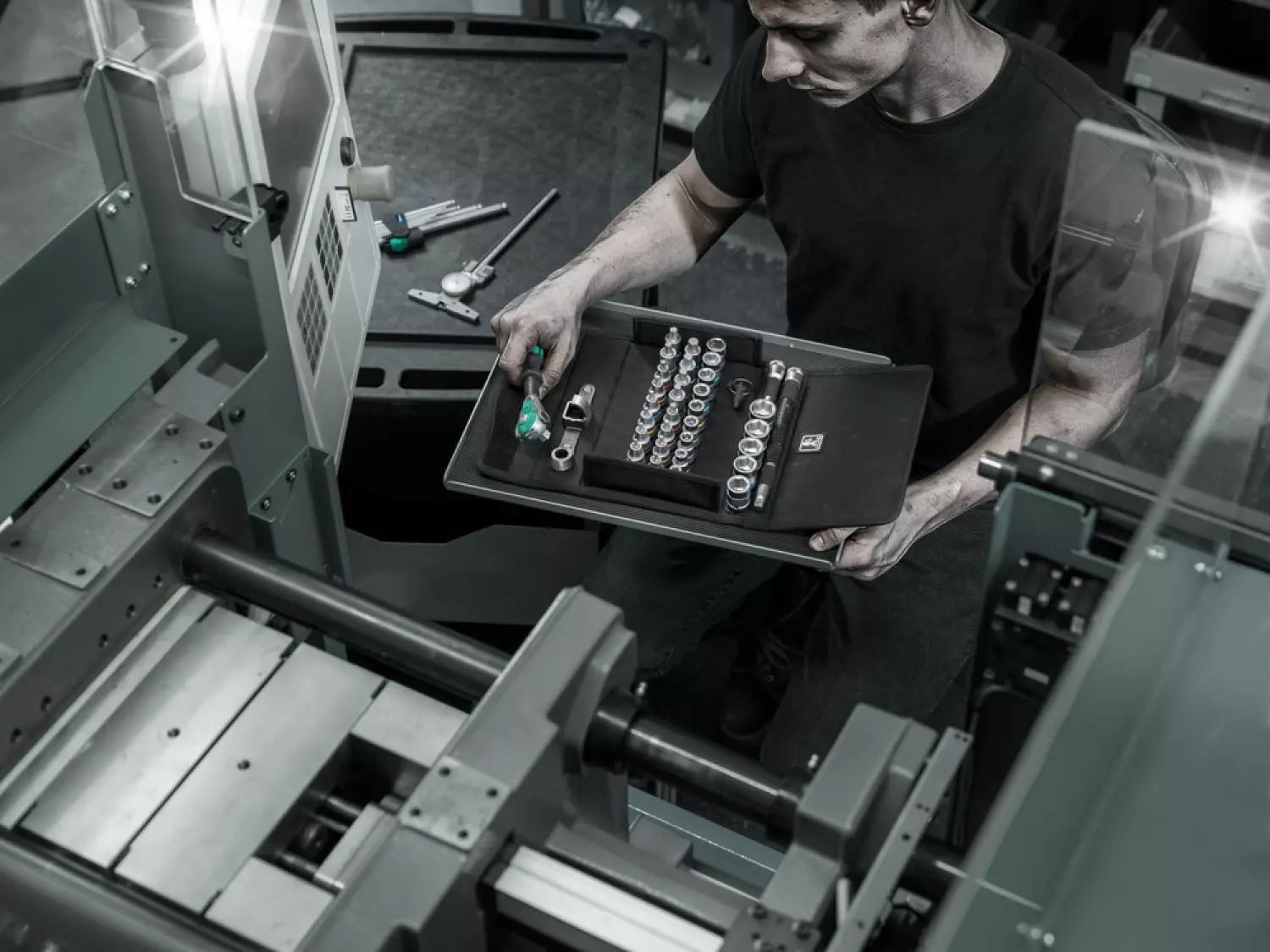 Wera 8100 SB All-in Zyklop 35-delige Speed-ratelset - 3/8"