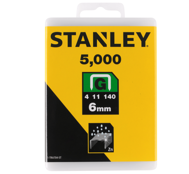 Stanley 1TRA704T Heavy Duty Nieten - G Type - 6mm (1000st) - Detailed view of the product