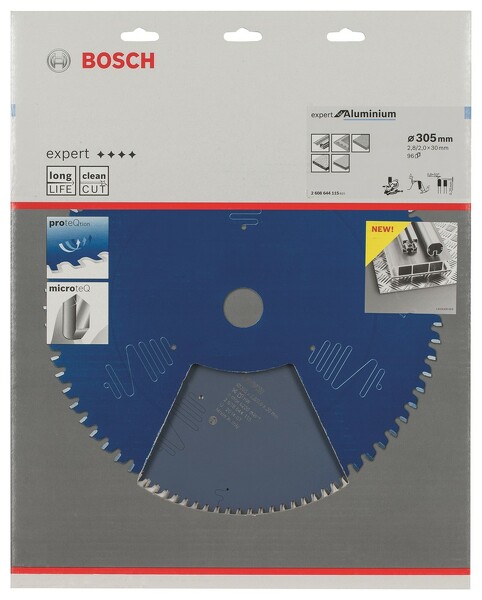 Bosch 2608644115 Expert Cirkelzaagblad - 305 X 30 X 96T - Aluminium - Carbide