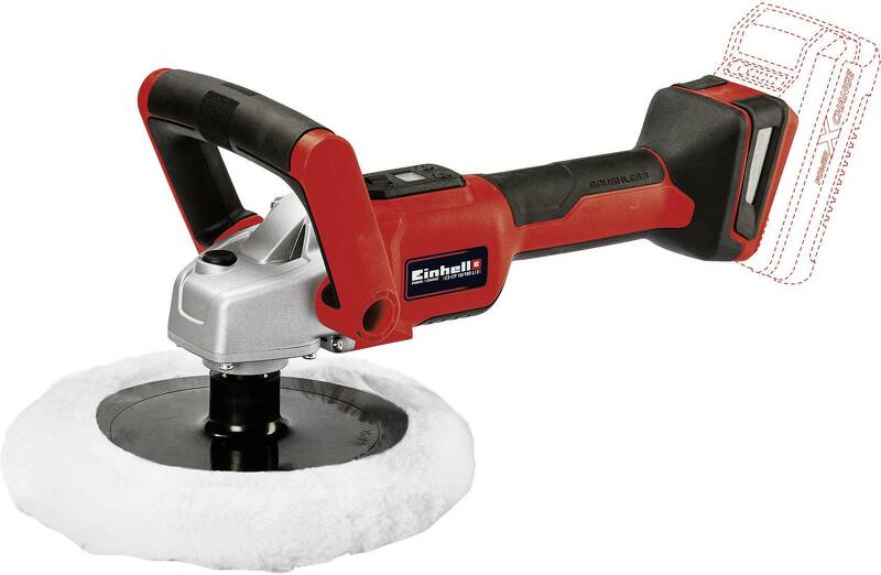 Einhell CE-CP 18/180 Li E Solo 18V Li-Ion Accu Polijst-/Schuurmachine Body - 180mm - Default image for the product