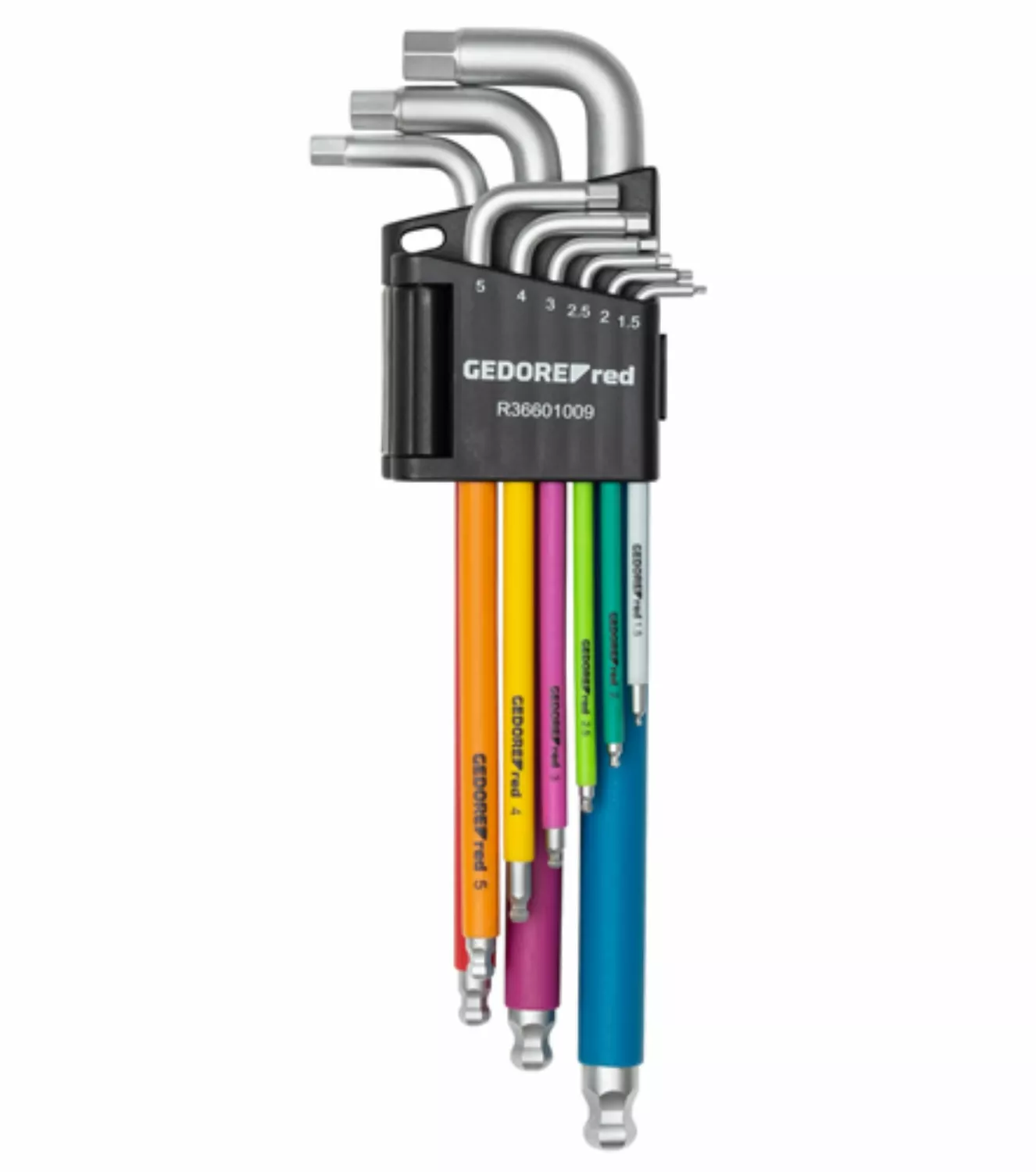 Gedore Red Inbussleutelset (15-10 Mm) 9-delig Multicolour