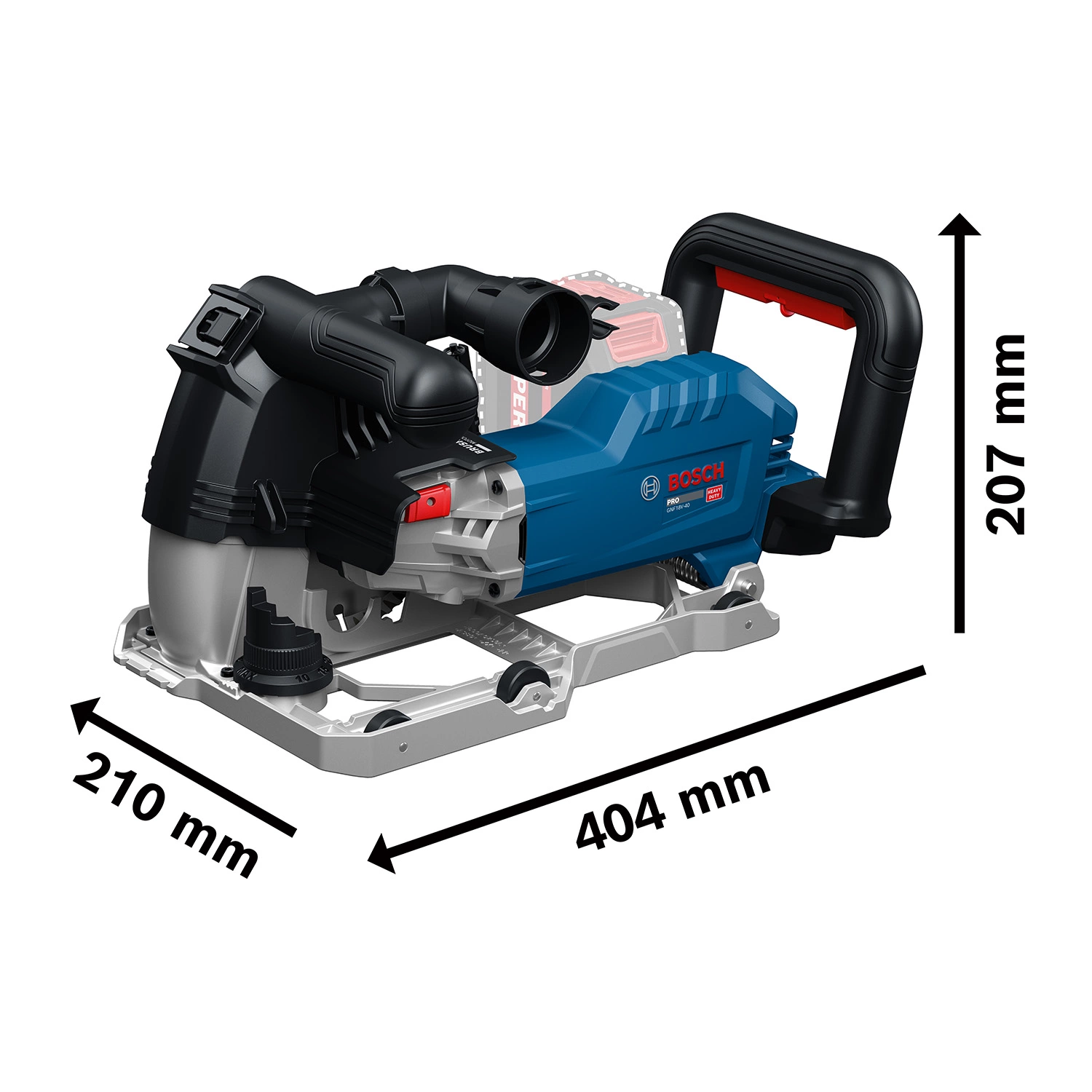 Bosch GNF18V-40 Accu Muurfrees thumbnail 3