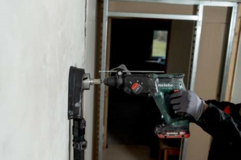 Metabo KH 18 LTX 24 18V Li-ion Accu Combihamer Set (2x 5.2Ah Li-Power Accu) In MetaBOX - Detailed view of the product